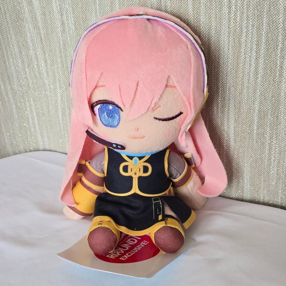 Megurine Luka Round1 Plush NWT